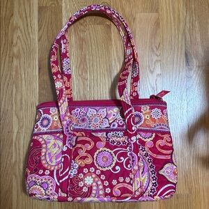 Vera Bradley Vibrant Paisley Shoulder Bag